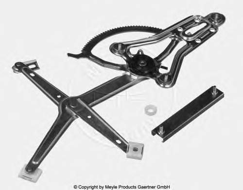 A1247200446 Mercedes Mecanismo de acionamento de vidro da porta dianteira direita