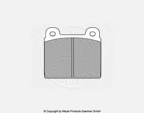 BP2082 Bremsi Sapatas do freio dianteiras de disco