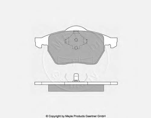 DP41330R EBC Brakes Sapatas do freio dianteiras de disco