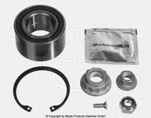 6N0498625 VAG Rolamento de cubo dianteiro