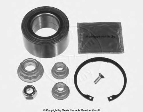 1H0498625 VAG Rolamento de cubo dianteiro