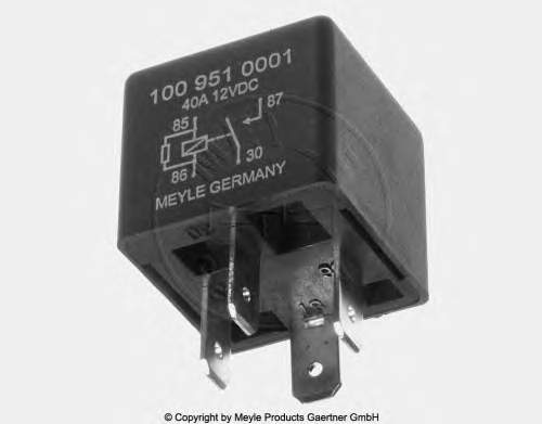1009510001 Meyle Relê de ventilador