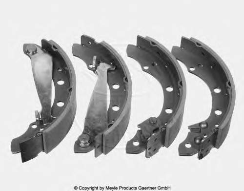 Compre S85508 Brembo Sapatas do freio traseiras de tambor