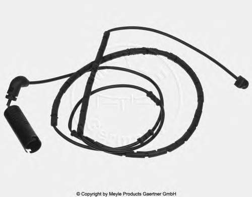 34351164372 BMW Sensor traseiro de desgaste das sapatas do freio