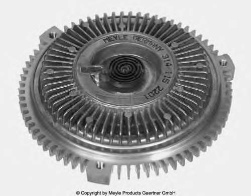 11522245498 BMW Acoplamento viscoso de ventilador de esfriamento