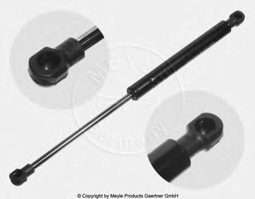 GSR644800 Open Parts Amortecedor da capota