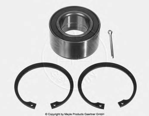 6141600006 Meyle Rolamento de cubo dianteiro