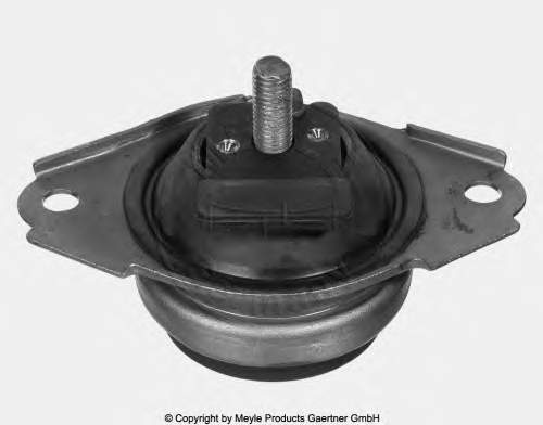 080938 Cautex Coxim (suporte) esquerdo traseiro de motor