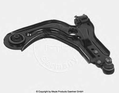 1710791 Ford Braço oscilante inferior direito de suspensão dianteira