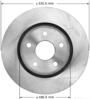 Disco do freio dianteiro Chrysler 52124762AC preço, a partir de 84,17 USD