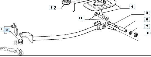 Compre 4259848 Fiat/Alfa/Lancia Bucha do mecanismo de mudança (de ligação)