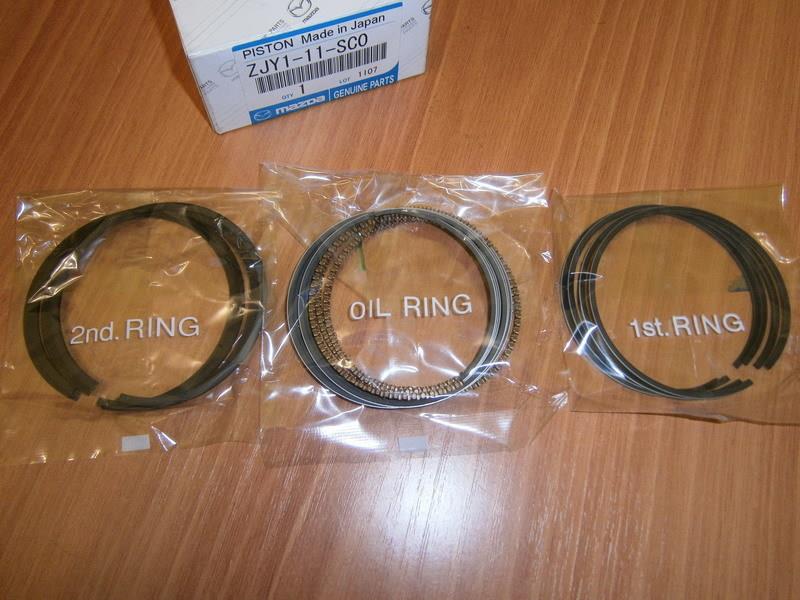 Kit de anéis de pistão de motor, STD. Mazda L3Y111SC0 preço, a partir de 32,27 USD