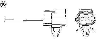 Sonda lambda, sensor de oxigênio NGK 5709 preço, a partir de 58,93 USD