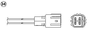 Sonda lambda, sensor de oxigênio depois de catalisador NGK 7979 preço, a partir de 86,81 USD