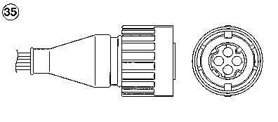 209 NGK Sonda lambda, sensor de oxigênio