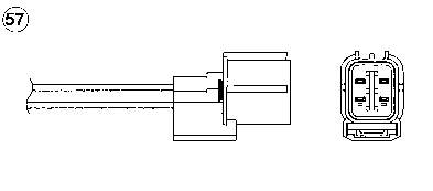 0475 NGK Sonda lambda, sensor de oxigênio
