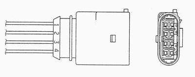 Sonda lambda, sensor de oxigênio depois de catalisador NGK 424 preço, a partir de 62,99 USD