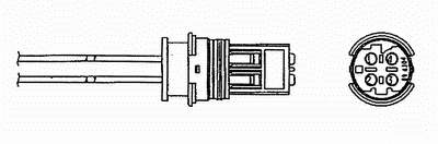 Sonda lambda, sensor esquerdo de oxigênio até o catalisador BMW 258003477 preço, a partir de 47,03 USD