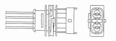 Sonda lambda, sensor de oxigênio até o catalisador NGK 5681 preço, a partir de 65,27 USD
