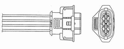 0407 NGK Sonda lambda, sensor de oxigênio