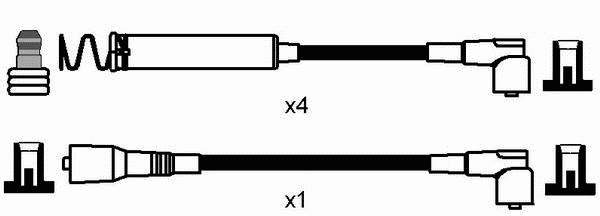 Fios de alta voltagem, kit FAE 83570 preço, a partir de 33,85 USD