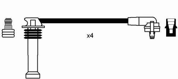 Compre 530035 Maxgear Fios de alta voltagem, kit