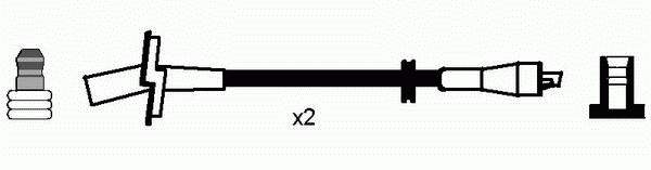 Compre 0660 NGK Fios de alta voltagem, kit