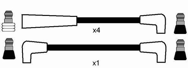 Compre 8294 NGK Fios de alta voltagem, kit
