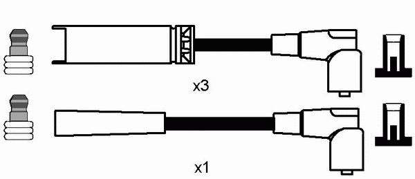 Compre 83562 FAE Fios de alta voltagem, kit