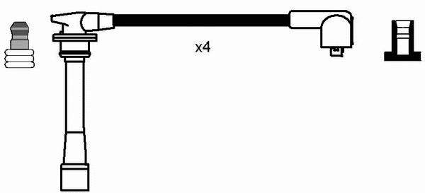 18016221 Profit Fios de alta voltagem, kit
