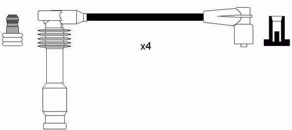 835 NGK Fios de alta voltagem, kit