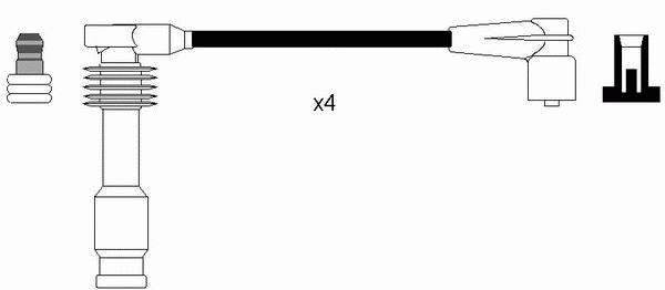 1501562 EPS Fios de alta voltagem, kit