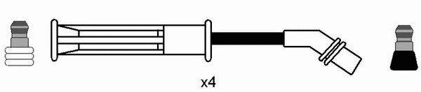 Compre 7175 NGK Fios de alta voltagem, kit