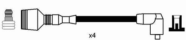 Compre 46400418 Fiat/Alfa/Lancia Fios de alta voltagem, kit