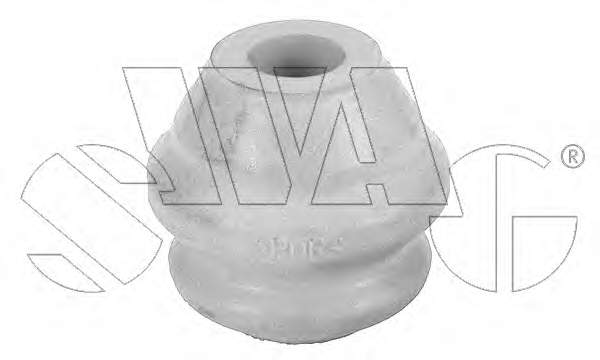 Pára-choque (grade de proteção) de amortecedor dianteiro 1J0412303 VAG