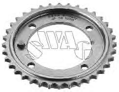 Engrenagem de cadeia da roda dentada da árvore distribuidora de motor 20041000 Swag