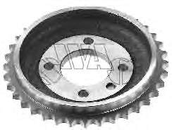 Engrenagem de cadeia da roda dentada da árvore distribuidora de motor BMW 11311265006 preço, a partir de 44,75 USD