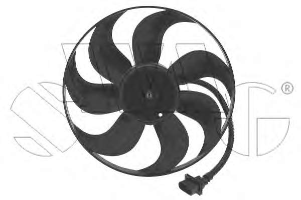 Ventilador elétrico de esfriamento montado (motor + roda de aletas) Swag 99914748 preço, a partir de 68,44 USD