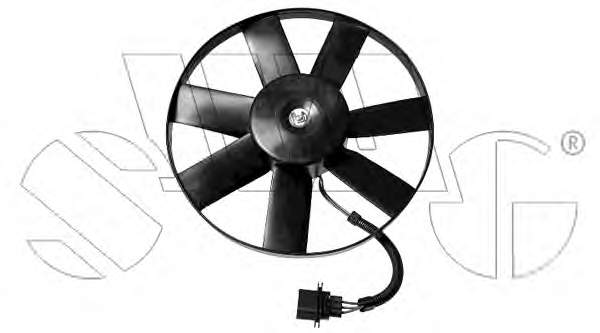 Ventilador elétrico de esfriamento montado (motor + roda de aletas) VAG 1J0959455D preço, a partir de 65,64 USD