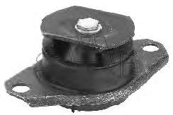 Coxim (suporte) traseiro de motor 05544 Metalcaucho