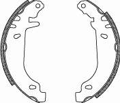 Sapatas do freio traseiras de tambor S68520 Brembo