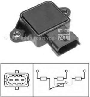 Sensor de posição da válvula de borboleta (potenciômetro) Delphi SS1056312B1 preço, a partir de 26,80 USD