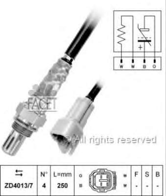 Sonda lambda, sensor de oxigênio até o catalisador Suzuki 1821365D10 preço, a partir de 29,65 USD