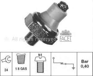 AF02870 Alfa E-Parts Sensor de pressão de óleo