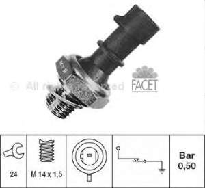 90569684 General Motors Sensor de pressão de óleo