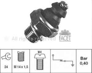 70074 Facet Sensor de pressão de óleo