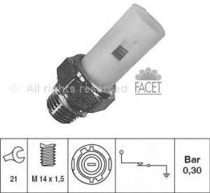 8200671285 Renault (RVI) Sensor de pressão de óleo