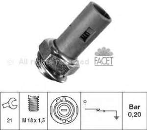 AF02876 Alfa E-Parts Sensor de pressão de óleo