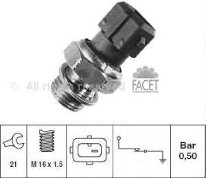 70116 Facet Sensor de pressão de óleo