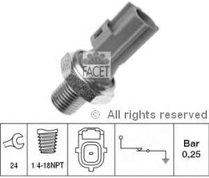 AF04475 Alfa E-Parts Sensor de pressão de óleo